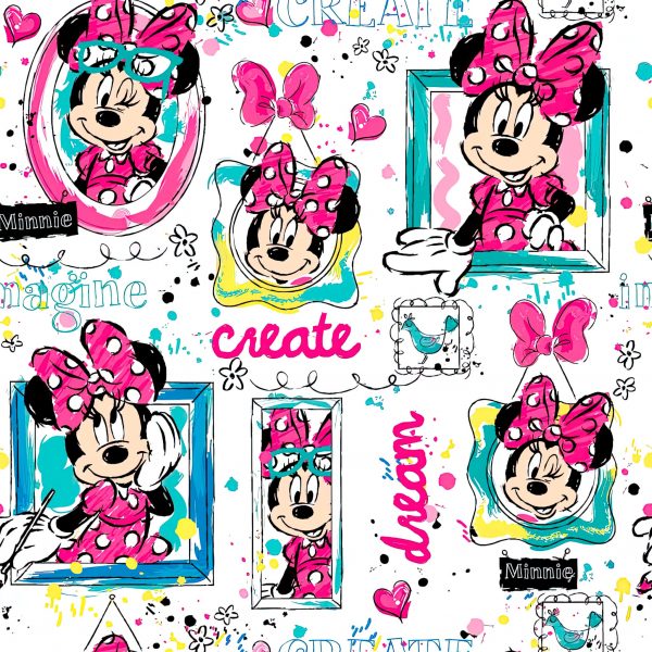 Tela Minnie Creativa