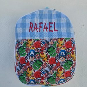 Pack de Babi escolar y mochila infantil estampado Superhéroes - Imagen 2