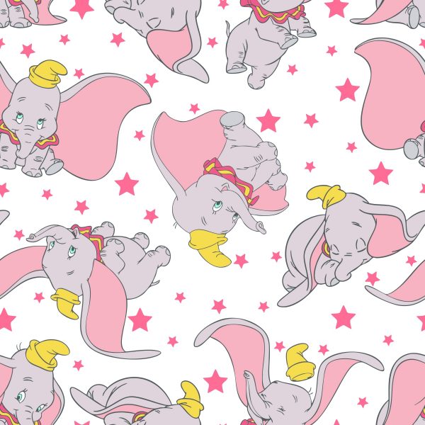 Tela Disney Dumbo Stars